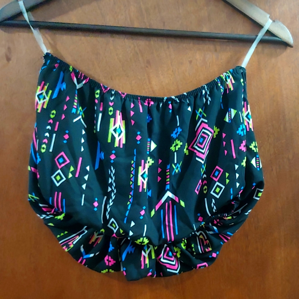 Strapless Crop Top